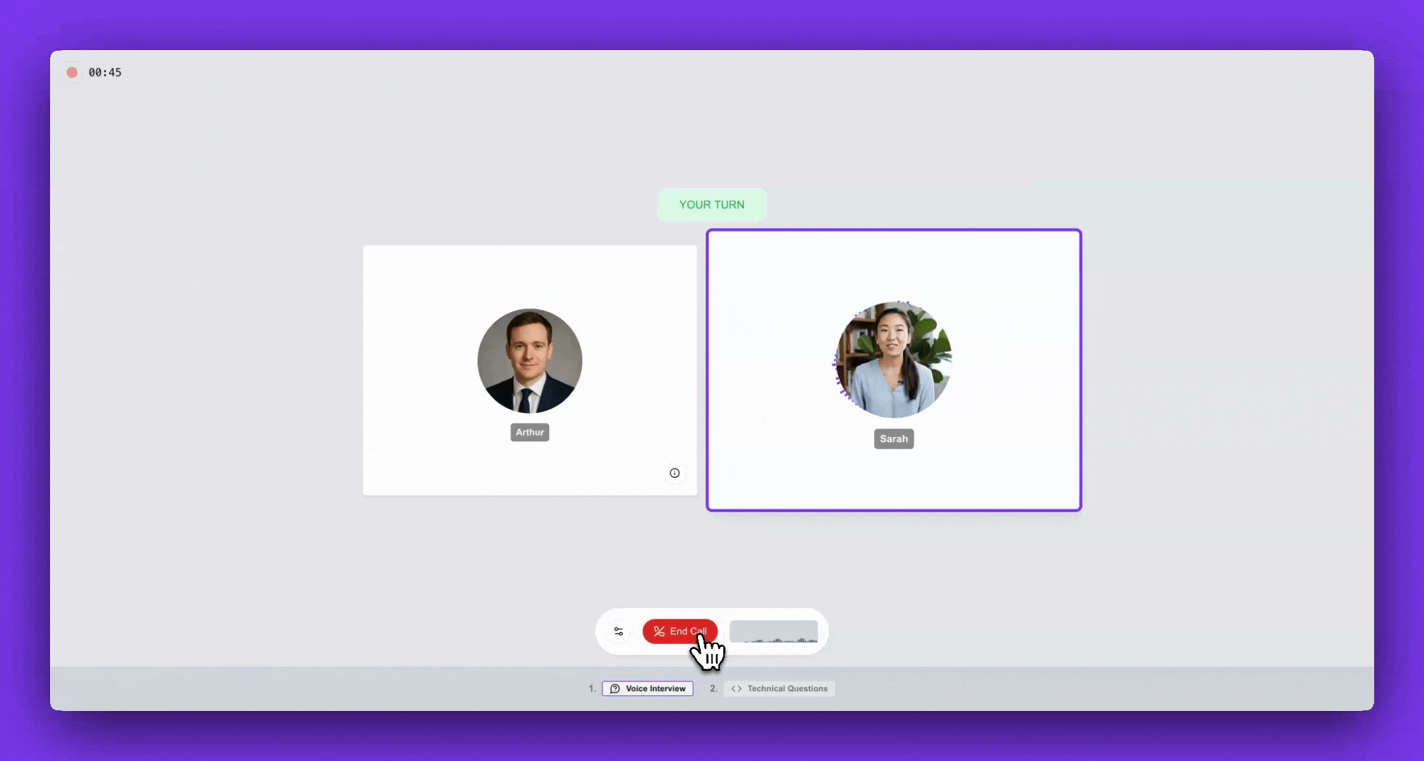 AI Financial Services Interview